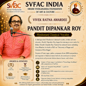 Pandit Dipankar Roy- Vivek ratna
